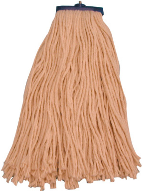 Magnolia Brush Magnolia Brush Mop Heads, Sta-Flat, 24 oz, 4 Ply Cotton Yarn, 12/EA, #6224