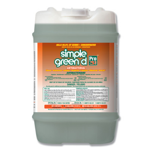 Simple Green PRO 3 PLUS ANTIBACTERIALCONCENTRATE, 5/DR, #3300000000000