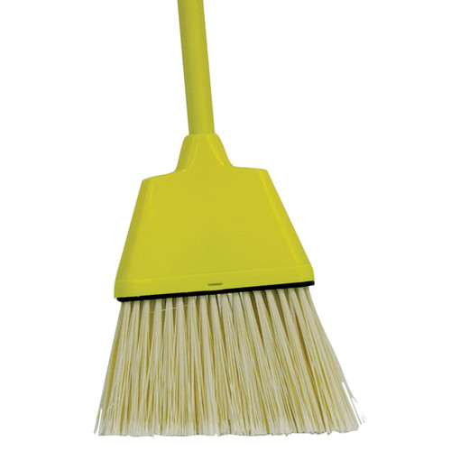 Weiler Angle Brooms, 5 in-3 3/4 in Trim L, Flagged Plastic Fill, 12/BX, #75160