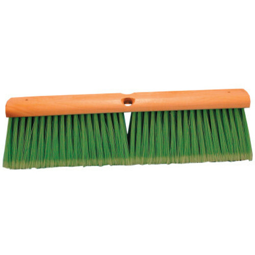 Magnolia Brush No. 6 Line Floor Brushes, 24 in, 4 in Trim L, Light Green Flagged-Tip Plastic, 1/EA, #624