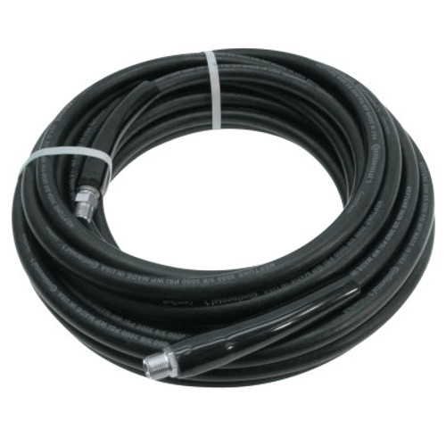 Continental ContiTech Neptune 3000 Pressure Washer Hose, 3/8" In Dia, 3/4" Out Dia, 50 ft, Black, 1/EA, #20023570