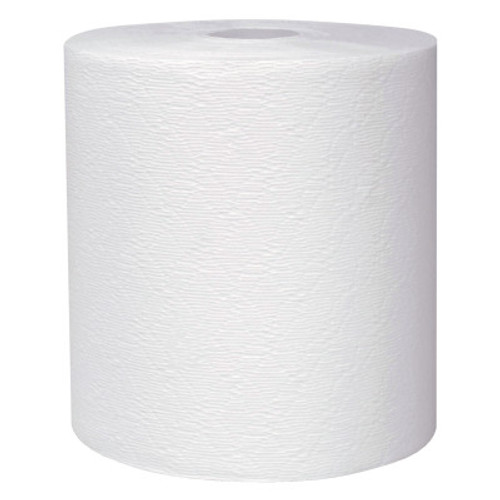 Kimberly-Clark Professional Kleenex Towels, Hard Roll, 1.75" Core, 600 ft., White, 1/CA, #50606