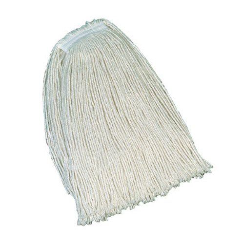 Newell Rubbermaid Value Pro Cut-End Cotton Wet Mop Head, #32, Cotton, 1 in Headband, 12/CA, #FGV11900WH00