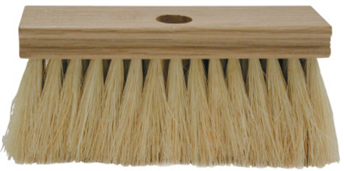 Magnolia Brush Roofers Brushes, 7 in Hardwood Block, 2 1/2 in Trim L, White Tampico, 12/EA, #196