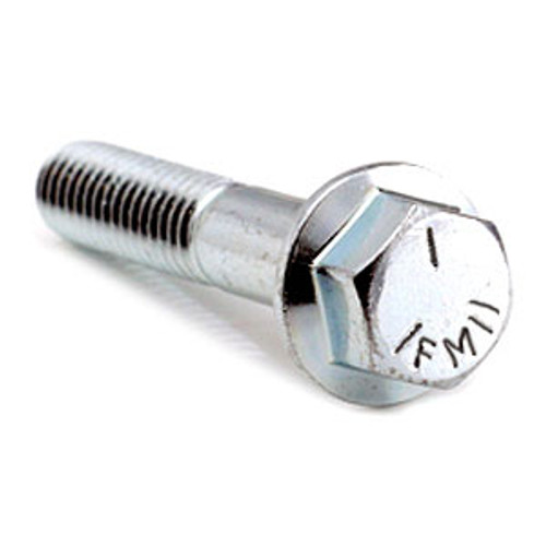 5/16"-18 x 2-1/2" Grade 5 Frame Bolt, Non-Indented, Non-Serrated, Zinc Yellow (600/Bulk Pkg.)