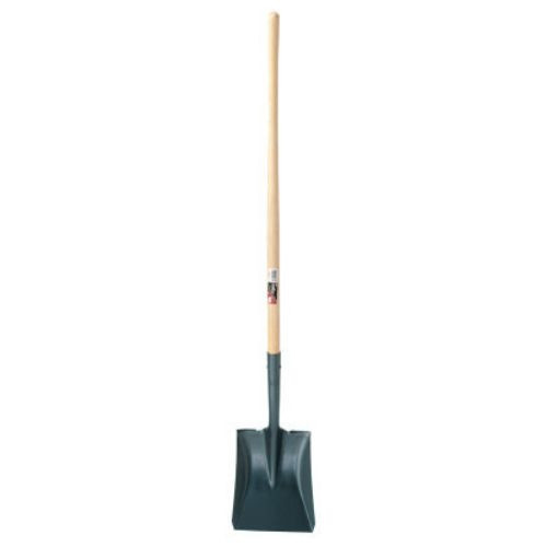 The AMES Companies, Inc. Eagle Shovels, 10 1/2 in X 9 in Square Point Blade, 46 in White Ash Handle, 1/EA, #1554500