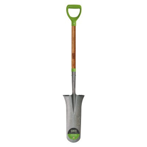 The AMES Companies, Inc. Wood Handle Drain Spades, 16 in x 7 1/2 in Round Point Blade, 6/BD, #2531700