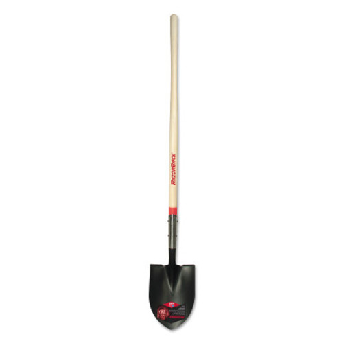 The AMES Companies, Inc. Forged Round Point Shovels,  9 X 11 1/2 Round Point, 47 in Fiberglass Handle, 1/EA, #2584300