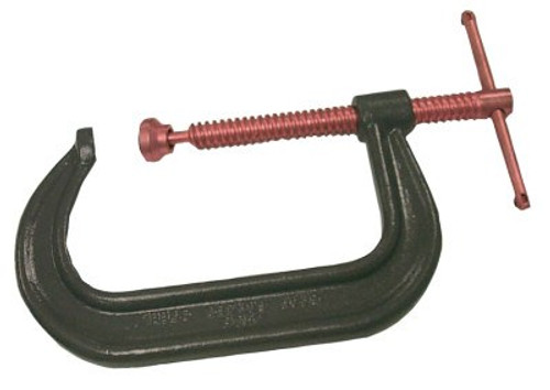 Anchor Products Drop Forged C-Clamp, 6 in Throat Depth, 10 in L, 1/EA, #410C Anchor Products Drop Forged C-Clamp, 6 in Throat Depth, 10 in L, 1/EA, #410C