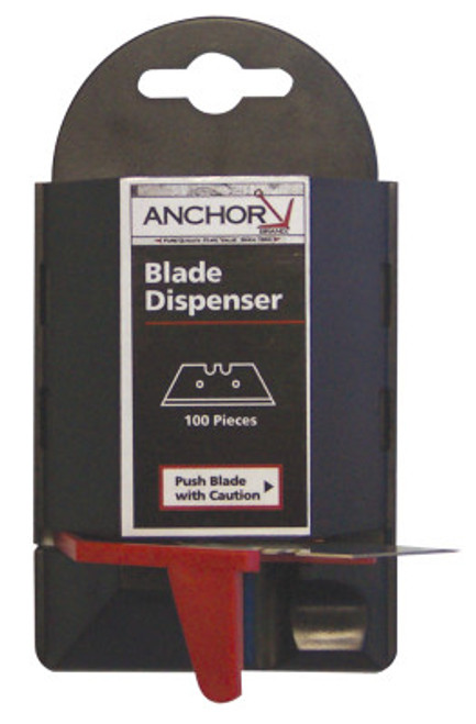 Anchor Products Blade Dispenser Containers, 5.5 in, Steel, 100/PAK, #AB11100