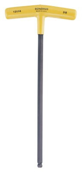 Bondhus Balldriver T-Handle Hex Keys, 3/8 in, 2 per Pack, 2/BOX, #13114
