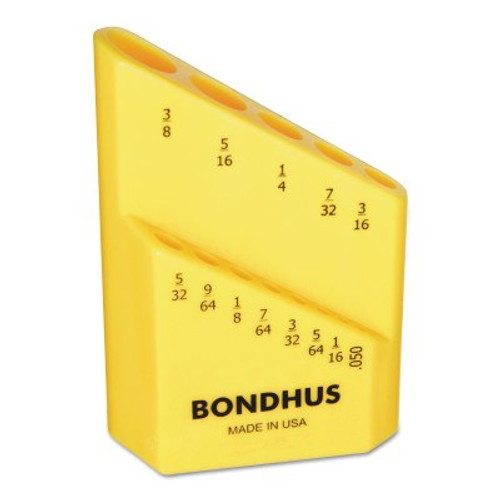 Bondhus Bondhex Cases, Replacement Hex Key Case, Holds 13 Piece, 10/PK, #18037 Bondhus Bondhex Cases, Replacement Hex Key Case, Holds 13 Piece, 10/PK, #18037