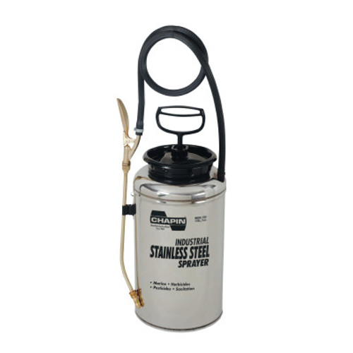 Chapin? Stainless Steel Sprayer, 2 gal, 12 in Extension, 42 in Hose, 1/EA, #1739