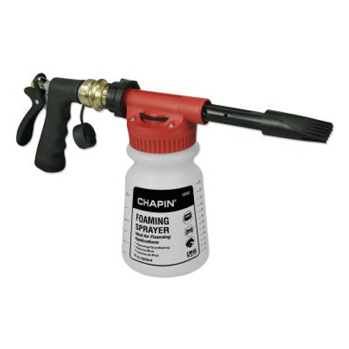 Chapin? Hose End Foaming Sprayers, 32 oz, 4 in x 17 in x 9 in, 6/BX, #G5502