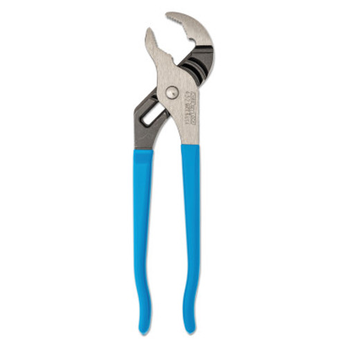 Channellock Tongue and Groove Pliers, 10 in, V-Jaws, 7 Adj., Clam Pack, 5/CT, #432