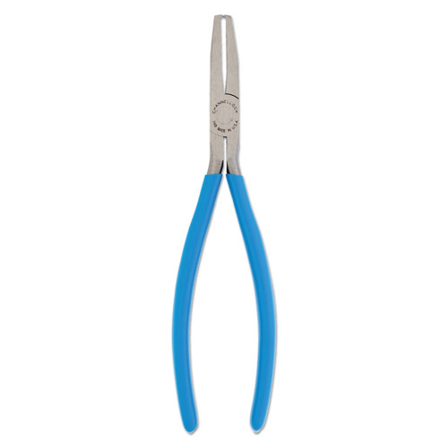 Channellock Long Reach Pliers, Straight, High Carbon Steel, 8 in, 1/EA #748BULK