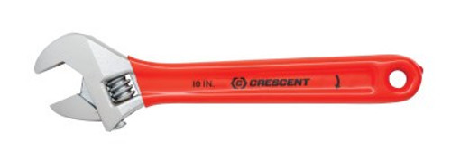 Crescent Cushion Grip Adjustable Wrenches, 10 in Long, 1 5/16 in Opening, Chrome, Carded, 1/EA #AC210CVS Crescent Cushion Grip Adjustable Wrenches, 10 in Long, 1 5/16 in Opening, Chrome, Carded, 1/EA #AC210CVS