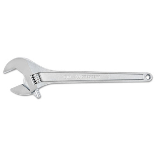 Crescent Adjustable Chrome Wrench, 18 in OAL, 2-1/16 in Opening, Chrome Plated, Tapered Handle, 1/EA #AC218BK