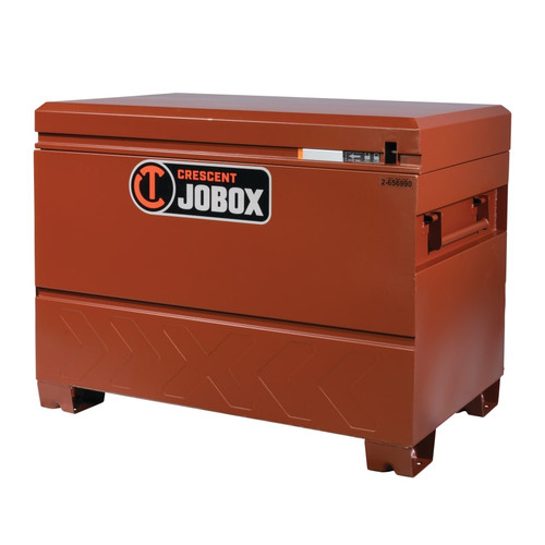 Crescent JOBOX Site-Vault Heavy-Duty Chest, 48 in W x 30 in D x 33-3/8 in H, 24.3 cu ft, Brown, 1/EA #2-656990