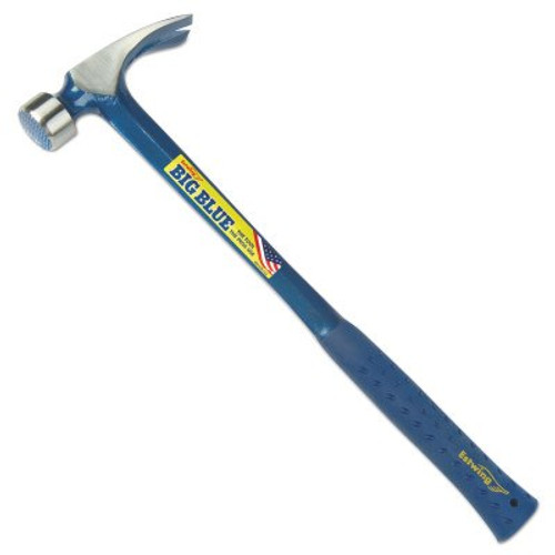 Estwing Builders Series Framing Hammer, Large Face, Straight Steel Handle, 18 in, 2.3 lb, 4/EA, #E325S Estwing Builders Series Framing Hammer, Large Face, Straight Steel Handle, 18 in, 2.3 lb, 4/EA, #E325S