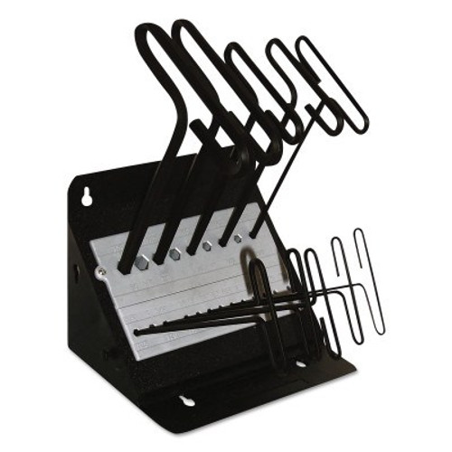 Eklind Tool Standard Grip Inch T-Key Sets, 10 per Stand, 3/32-3/8, Inch, 9 Inch Series, 1/SET, #30190 Eklind Tool Standard Grip Inch T-Key Sets, 10 per Stand, 3/32-3/8, Inch, 9 Inch Series, 1/SET, #30190