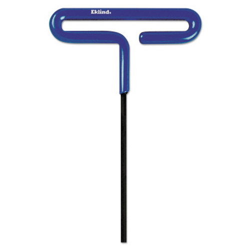 Eklind Tool Individual Cushion Grip Hex T-Keys, 5 mm, 9 in Long, Black Oxide, 1/EA, #54950