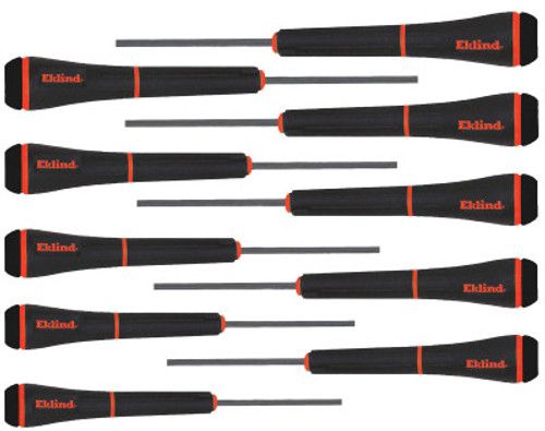 Eklind Tool 10PC HEX .028-5/32" SCREWDRIVER SET, 1/ST, #92300