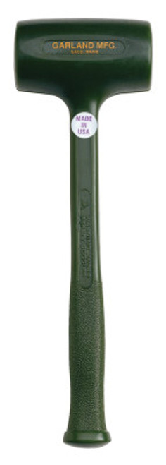 Garland Mfg Standard Head Dead-Blow Hammers, 45 oz Head, 2 1/4 in Dia., 1/EA, #40004