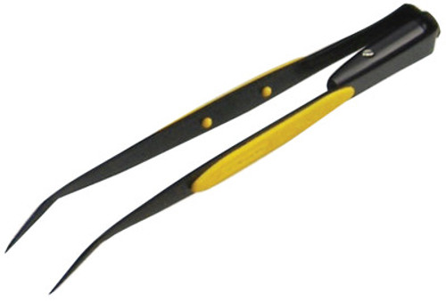 General Tools ULTRATECH TWEEZER LIGHTED -BENT, 4/EA, #70408