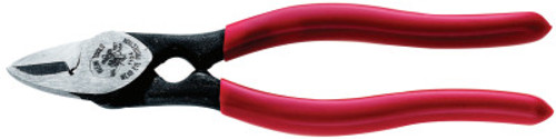 Klein Tools Wire Strippers, 6 1/4 in, 8-18 AWG, Red, 1/EA, #11049