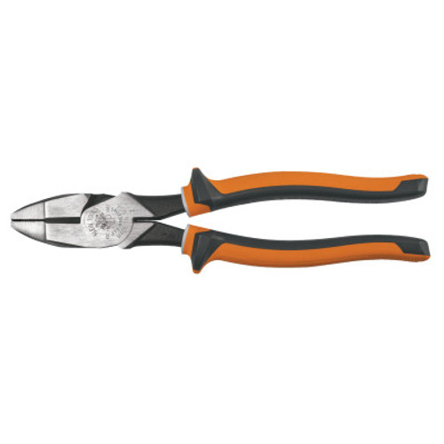 Klein Tools Electrician's Insulated 9" High-Leverage Side-Cutting Pliers, 1/EA, #2139NEEINS