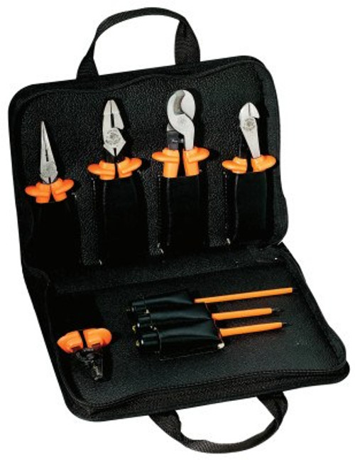 Klein Tools 8 Piece Basic Insulated-Tool Kits, 1/EA, #33526