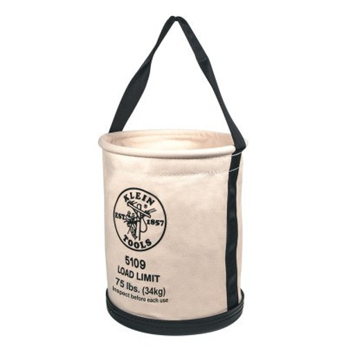 Klein Tools Wide-Opening Straight Wall Buckets, 1 Compartment, 15 in, 1/EA, #5109S