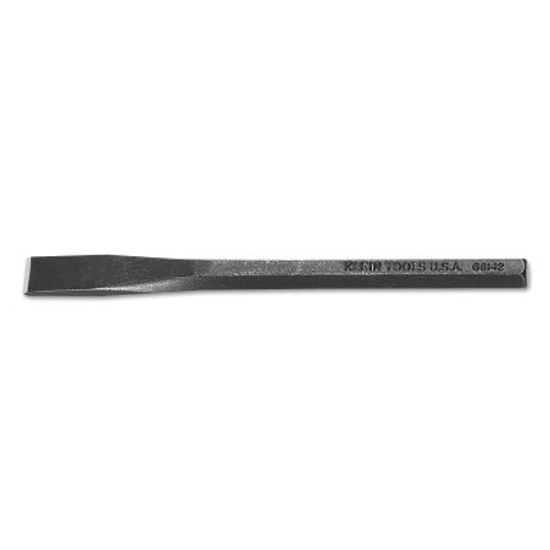 Klein Tools Cold Chisels, 7 1/2 in Long, 3/4 in Cut, 1/EA, #66144