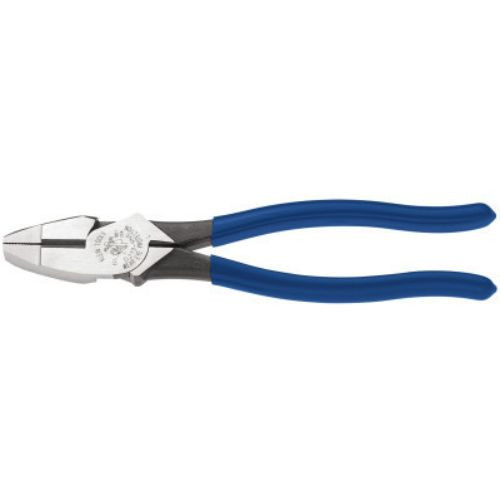 Klein Tools NE-Type Side Cutter Pliers, 9-1/4 in Length, 23/32 in Cut, Plastic-Dipped Handle, 1/EA, #D2139NE