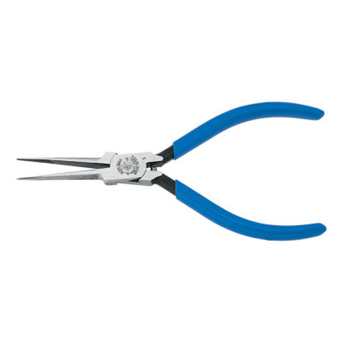 Klein Tools Extra-Slim Long Needle-Nose Pliers, Straight, Forged Steel, 5-5/8 in, 1/EA, #D335512C