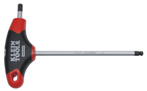 Klein Tools Journeyman T-Handle Ball-Hex Keys, 5/32 in, 6 in Long, 1/EA, #JTH6E10BE