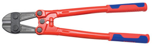 Knipex Large Bolt Cutters, 18 in, 1/4"40 HRC;7/32" Medium Wire;5/16" 19 HRC Cutting Cap, 1/EA, #7172460