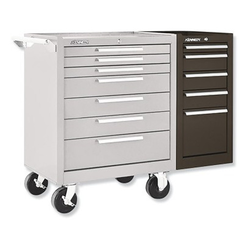 Kennedy Hang-On Cabinets, 13 5/8 in x 20 in x 29 in, 5 Drawers, Brown, w/Slides, 1/EA, #205XB