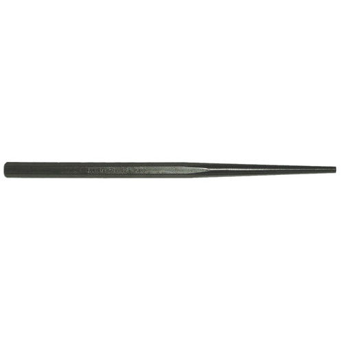 Mayhew? Line-Up Punch - Full Finish, 8 in, 1/8 in Tip, Alloy Steel, 1/EA, #22010