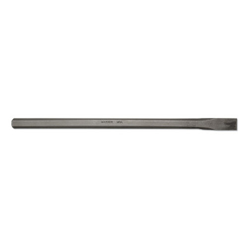 Mayhew? Extra Long Cold Chisels, 12 in Long, 3/4 in Cut, Sand Blasted, 6 per box, 1/EA, #70213