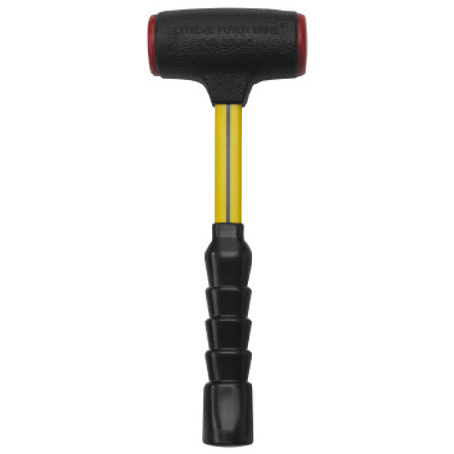 Nupla Extreme Power Drive Dead-Blow Hammers, 4 lb Head, 15 1/2 in Handle, Yellow, 1/EA, #10064