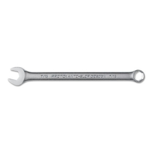Stanley Products Torqueplus 6-Point Combination Wrenches, 7/16 in Opening, 7 in, 1/EA, #J1214HASD