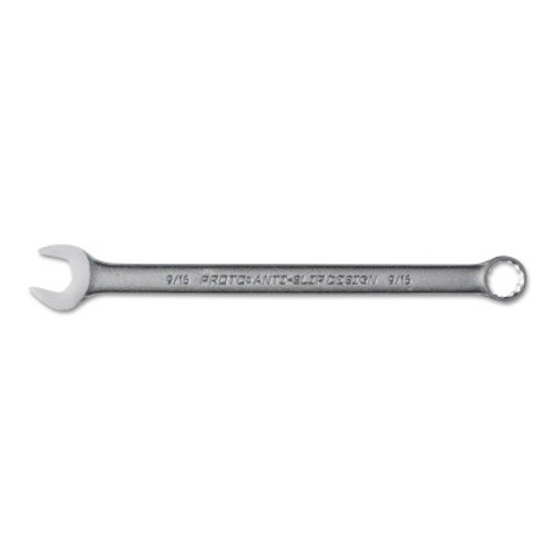Stanley Products Torqueplus 12-Point Combination Wrenches - Satin Finish, 9/16" Opening, 7 1/2", 1/EA, #J1218ASD