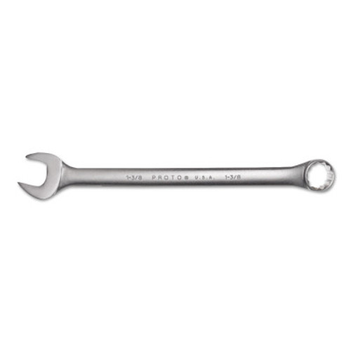 Stanley Products Torqueplus 12-Point Combination Wrenches, Satin Finish, 1 3/8" Opening, 17 5/8", 1/EA, #J1244