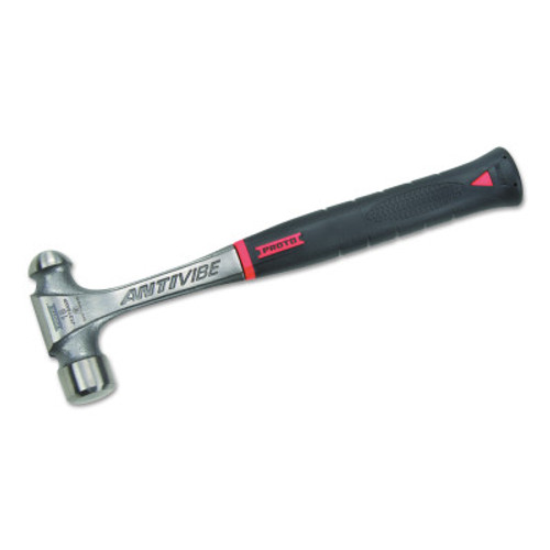 Stanley Products Anti-Vibe Ball Pein Hammers, Straight Handle, 12 7/8 in, Steel, 1/EA, #J1316AVP