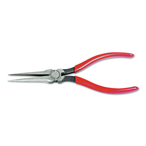 Stanley Products Long Thin Needle Nose Pliers, Forged Alloy Steel, 6 1/16 in, 1/EA, #J222G