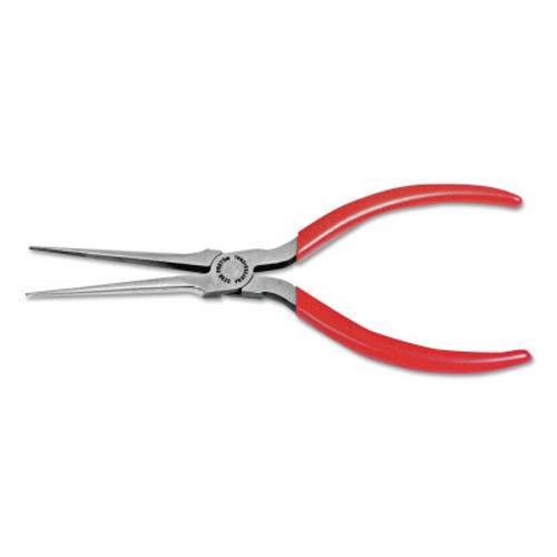 Stanley Products Long Extra Thin Needle Nose Pliers, Forged Alloy Steel, 6 5/32 in, 1/EA, #J223G