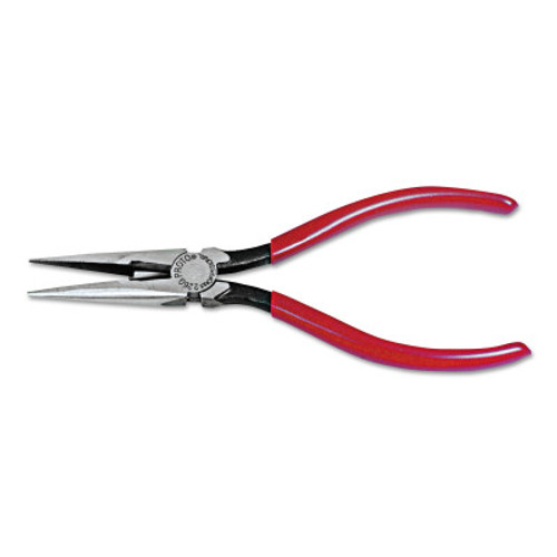 Stanley Products Ergonomics Side Cutting Needle Nose Pliers, Forged Alloy Steel, 7 1/2 in, 1/EA, #J22601G