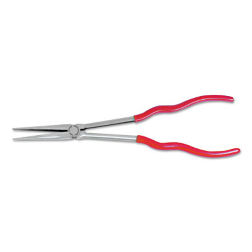 Stanley Products Long Reach Needle Nose Pliers, Forged Alloy Steel, 11 9/16 in, 1/EA, #J240G